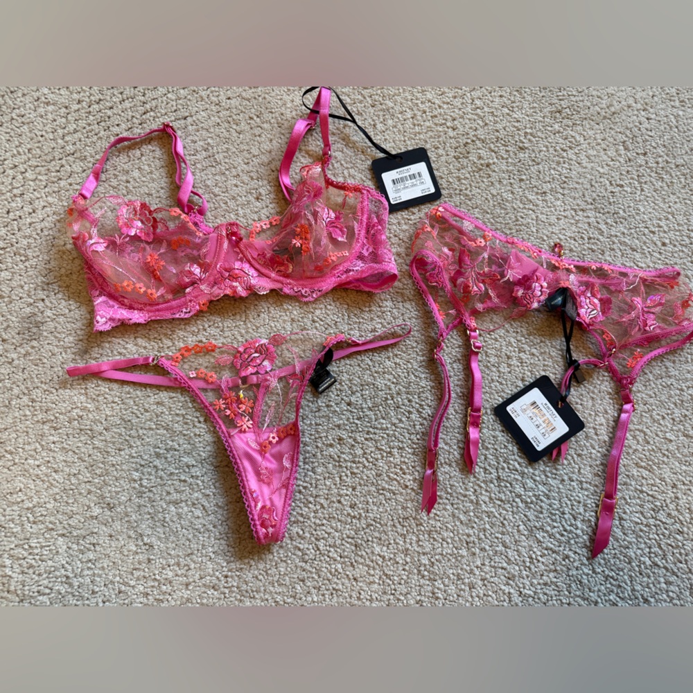 Honey birdette Whitney sherbet 3 piece set
